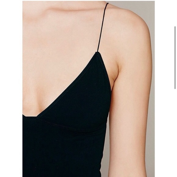 NWOT Free People Intimately Seamless Bodycon Slip Dress Black Sz M/L - Picture 4 of 9